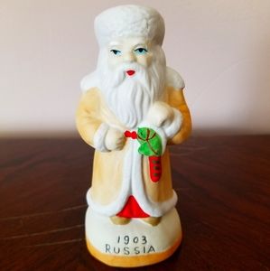 VTG Porcelain Santa Figurine
